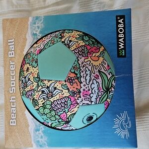 Waboba Beach Soccer Ball with Colorful Design